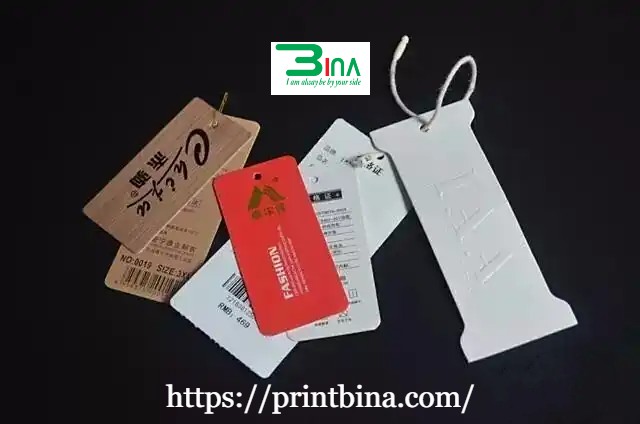 Tag giấy quần áo