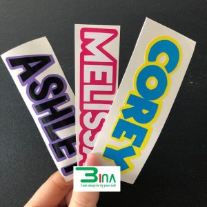 Tem decal nhựa PP