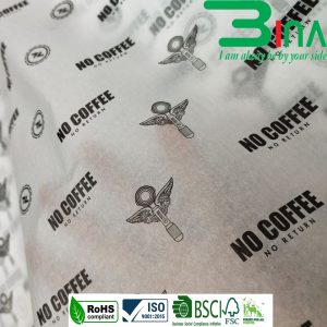 Giấy chống ẩm định lượng 22G in logo thương hiệu