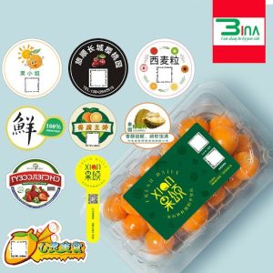 Tem nhãn trái cây